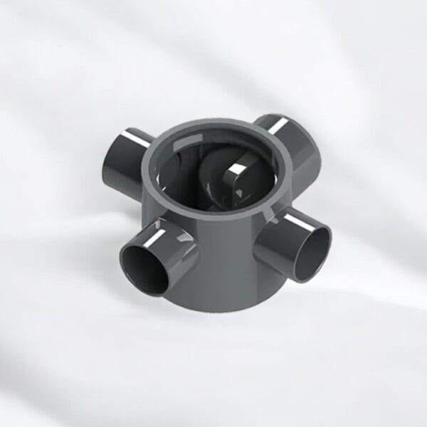 بيبة مغلقة المداخل رمادي -S  وصلات سباكه Smart home